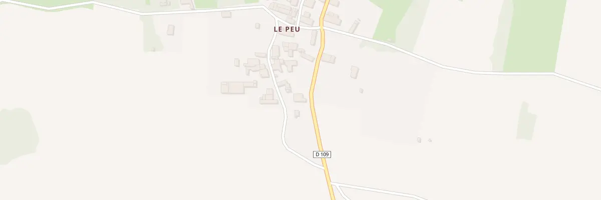 Plan du 5065 Le Peu à Surin