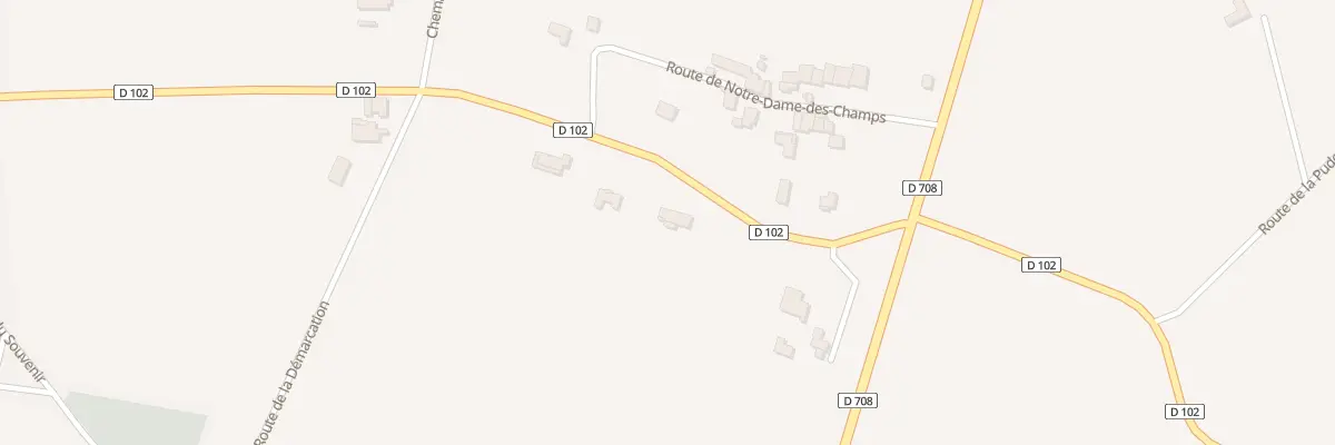 Plan du 632 Rte du Levant à Cherval