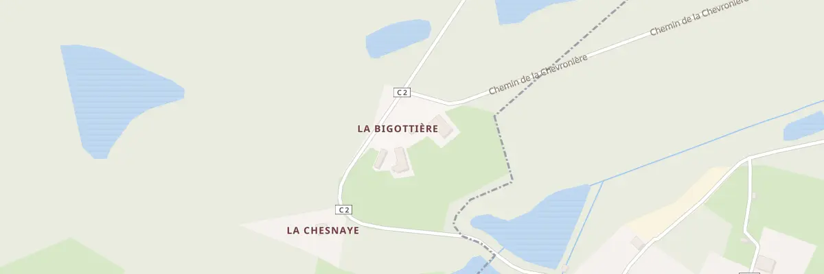 Plan du 5143 La Bigottiere à Chenu