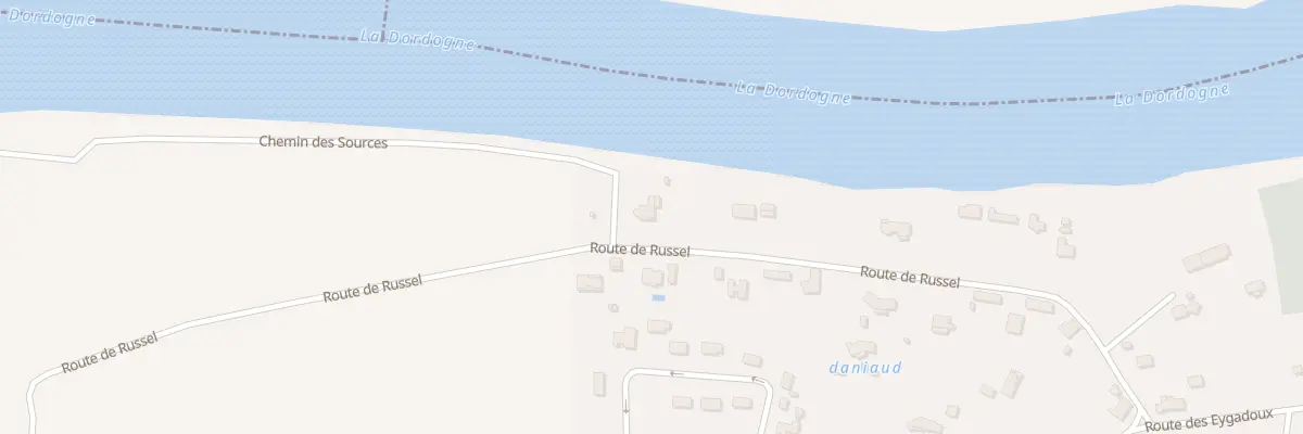 Plan du 101 Rte de Russel à Lamonzie-Saint-Martin