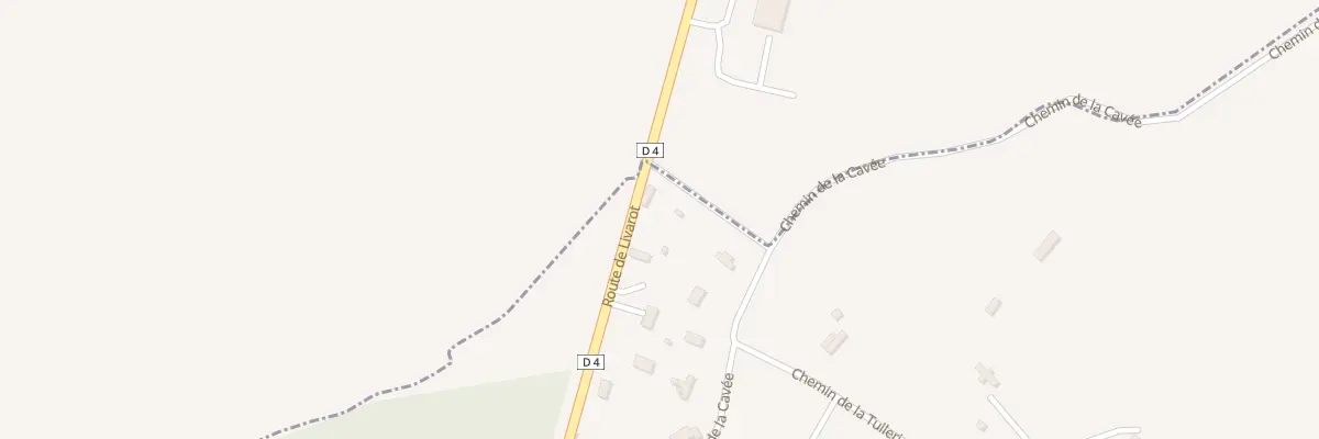 Plan du 2119 Rte de Livarot (Friardel) à La Vespière-Friardel