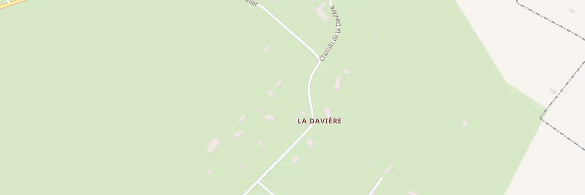 Plan du 525 Che de la Davière à Moyaux