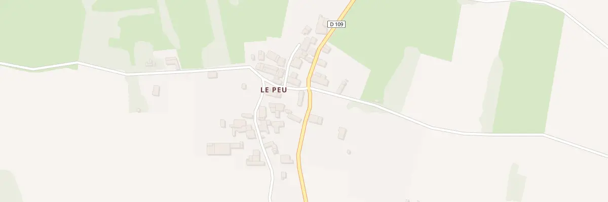 Plan du 5077 Le Peu à Surin