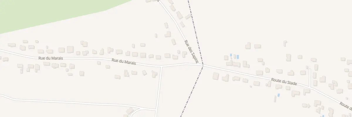 Plan du 58 Rue du marais à La Force