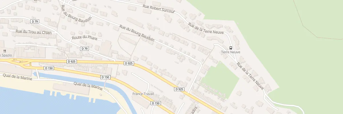 Plan du 175 Rue du Bourg Baudoin à Fécamp