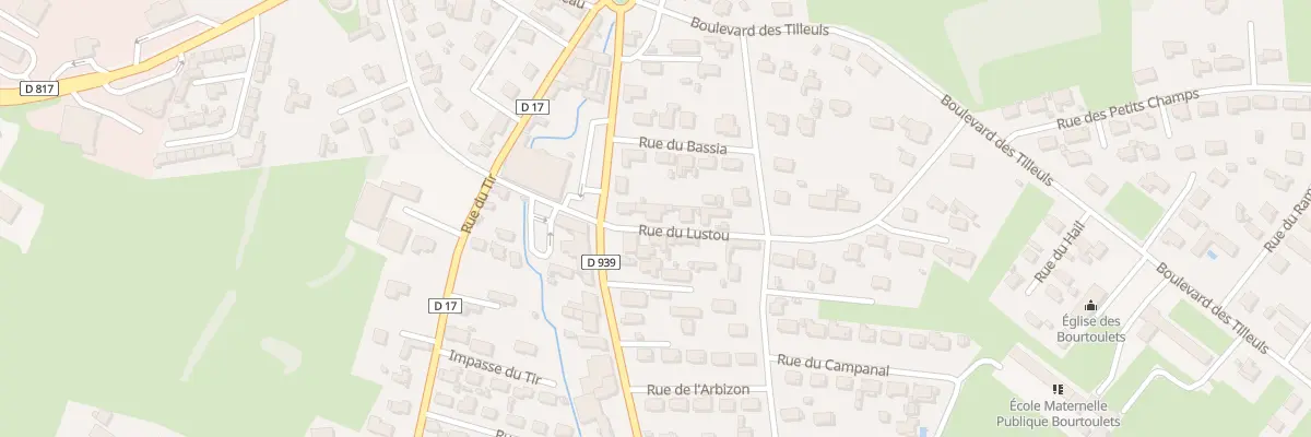 Plan du 49 Rue du Lustou à Lannemezan