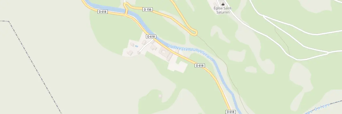 Plan du 6 Rte des Bains à Cazaux-Debat