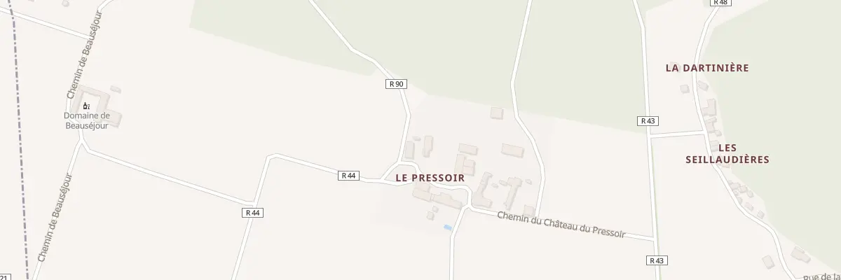 Plan du 127 Le Pressoir à Panzoult