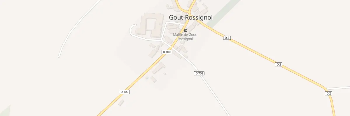 Plan du 113 Rte de la Commanderie à Gout-Rossignol