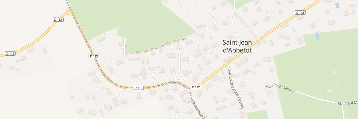 Plan du 36 Rte de Saint-Jean-d’Abbetot à La Cerlangue