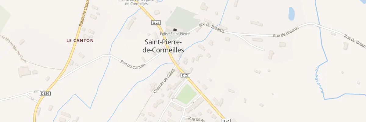 Plan du 315 Rte de Thiberville à Saint-Pierre-de-Cormeilles
