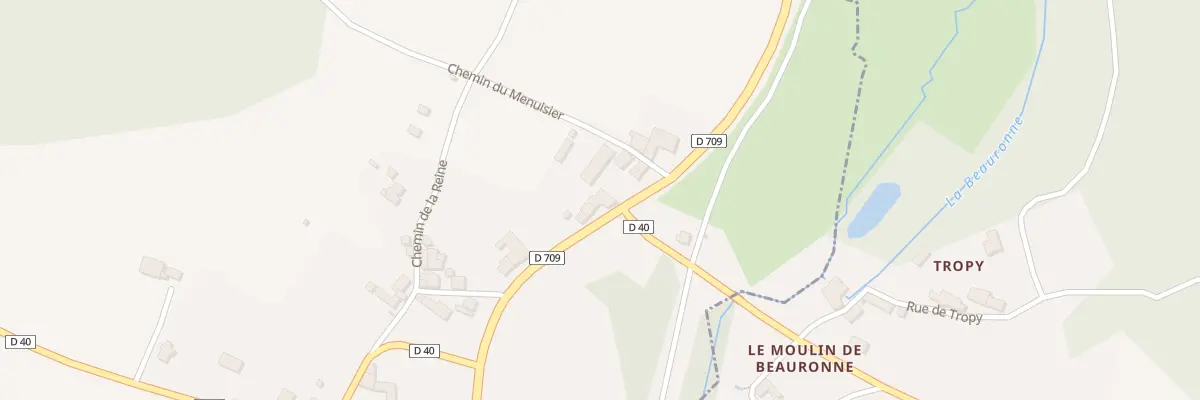 Plan du 171 Rte d’Angoulême à Beauronne