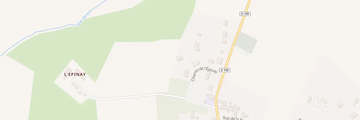 Plan du 8 Che de L Epinay à Saint-Vincent-des-Prés