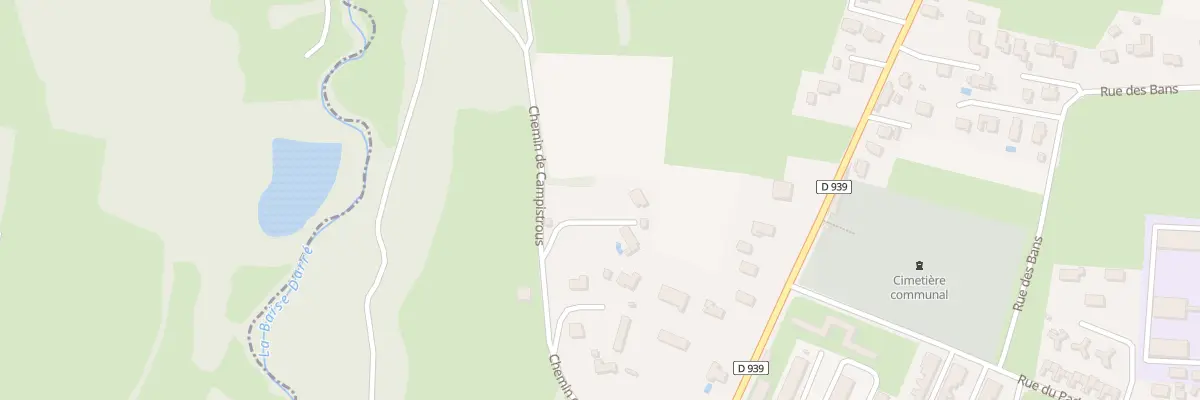 Plan du 264 Che de Campistrous à Lannemezan