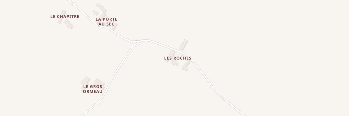 Plan du 5085 Les Roches à Saint-Christophe