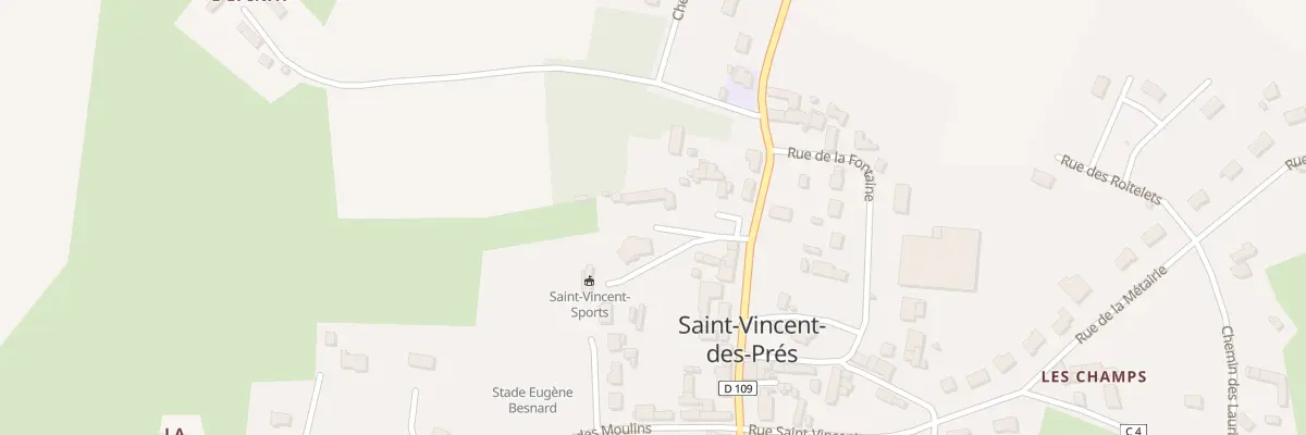 Plan du 2 Imp Beau Soleil à Saint-Vincent-des-Prés