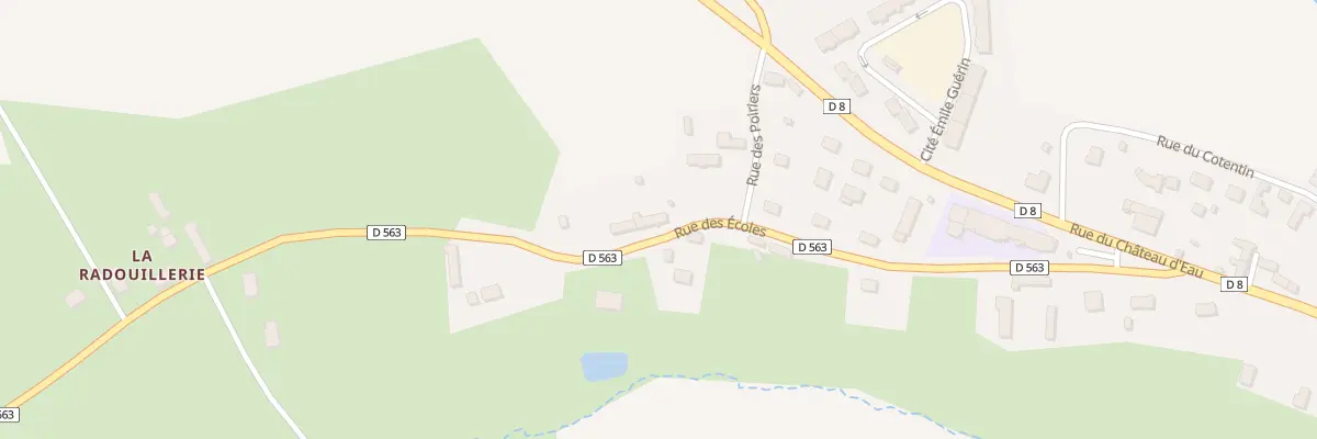 Plan du 10 Rue des Écoles à Sainte-Scolasse-sur-Sarthe