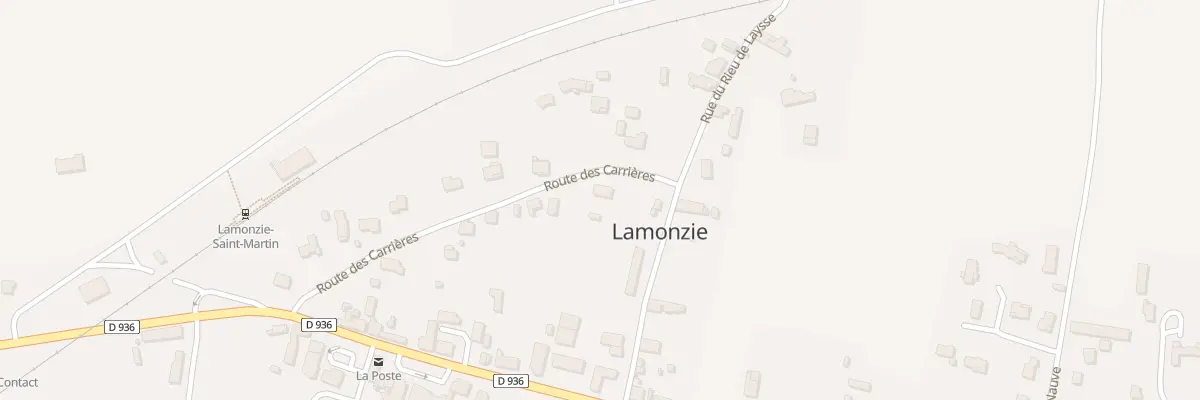 Plan du 20 Rte des Carrières à Lamonzie-Saint-Martin