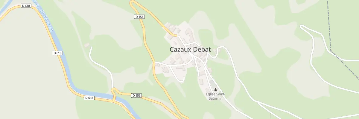 Plan du 4 Ptr Pierre Et Charles Ferrou à Cazaux-Debat