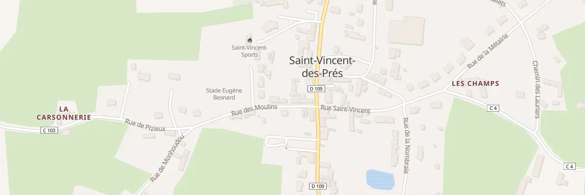 Plan du 20 Rue Viventien à Saint-Vincent-des-Prés