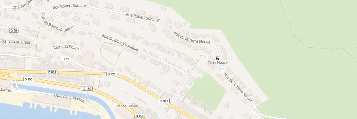 Plan du 130 Rue du Bourg Baudoin à Fécamp