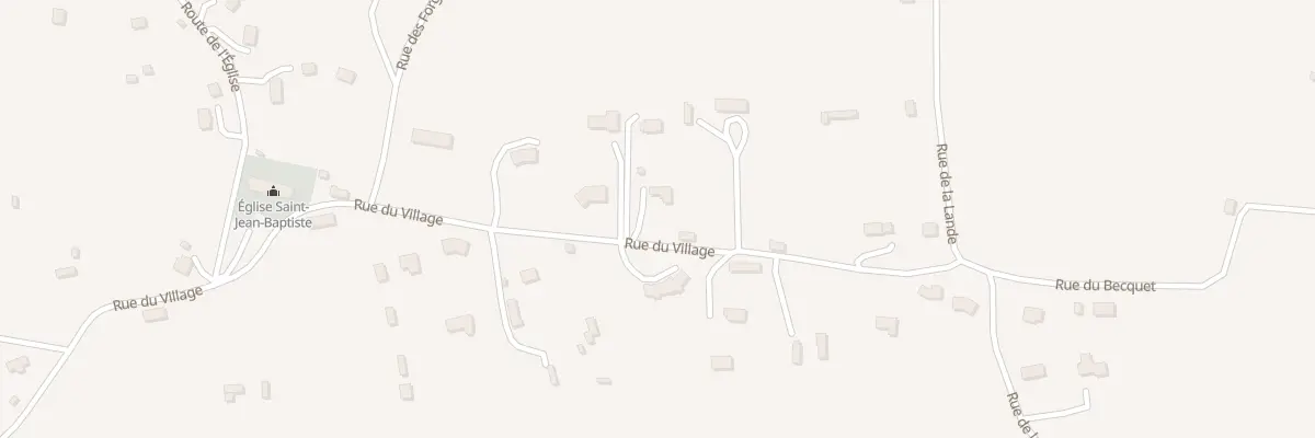Plan du 230 Rue du Village à Boulleville