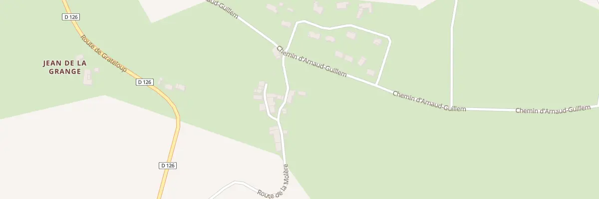 Plan du 462 Rte de la Molère à Clairac