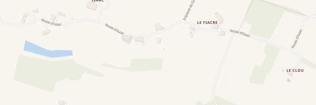 Plan du 800 Rte d’Isaac à Saint-Pardoux-Isaac