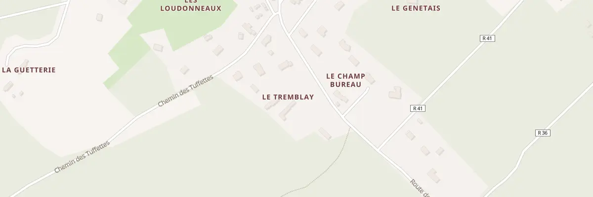 Plan du 4824 Rte des Loudonneaux à Saint-Mars-la-Brière