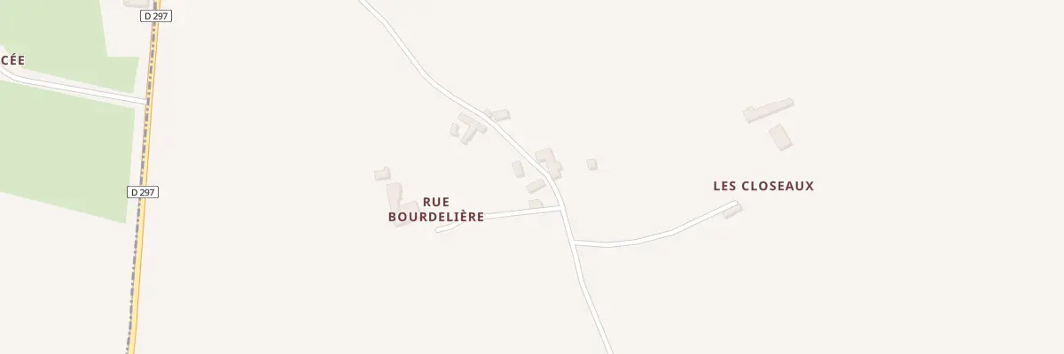 Plan du 2 Rue Bourdelliere à Suré