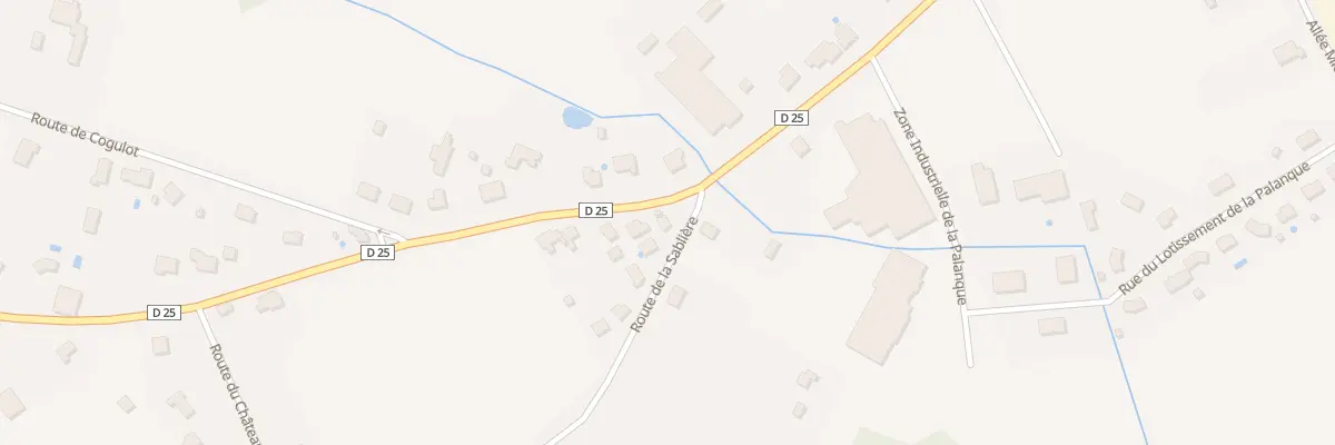 Plan du 33 Rte de la Sauvetat du Dropt à Eymet