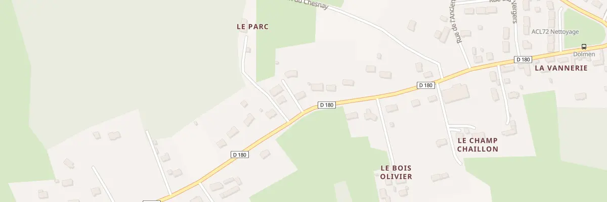 Plan du 16 Rte de Francourt à Torcé-en-Vallée