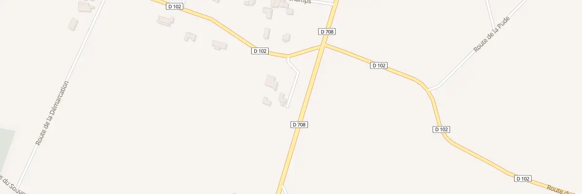 Plan du 11 Imp du Tranchard à Cherval