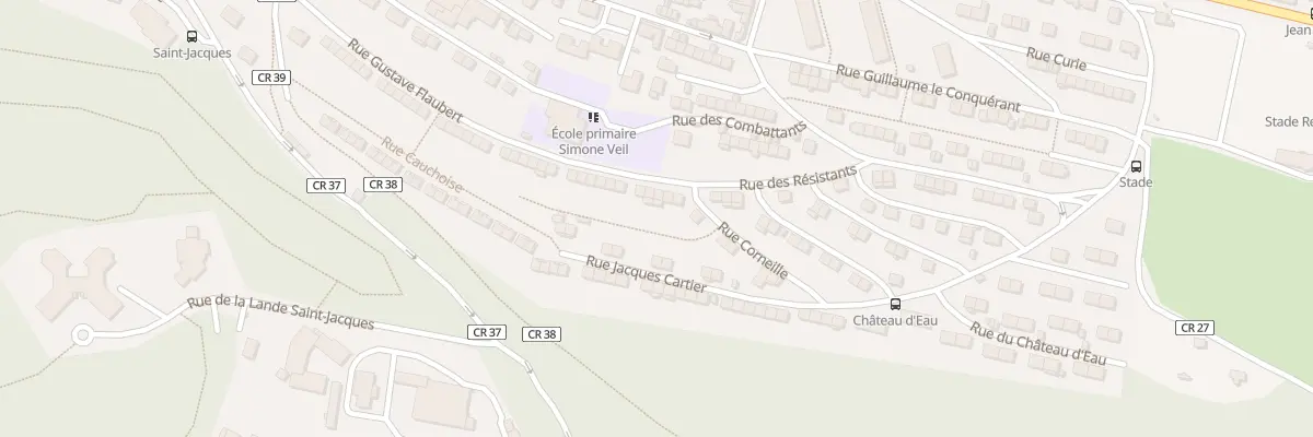 Plan du 11 Rue des Resistants à Fécamp