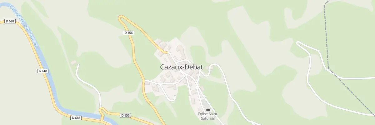 Plan du 2 Rue Bègue à Cazaux-Debat