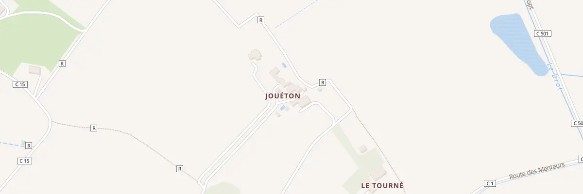 Plan du 2169 Rte des Menteurs à Moncrabeau