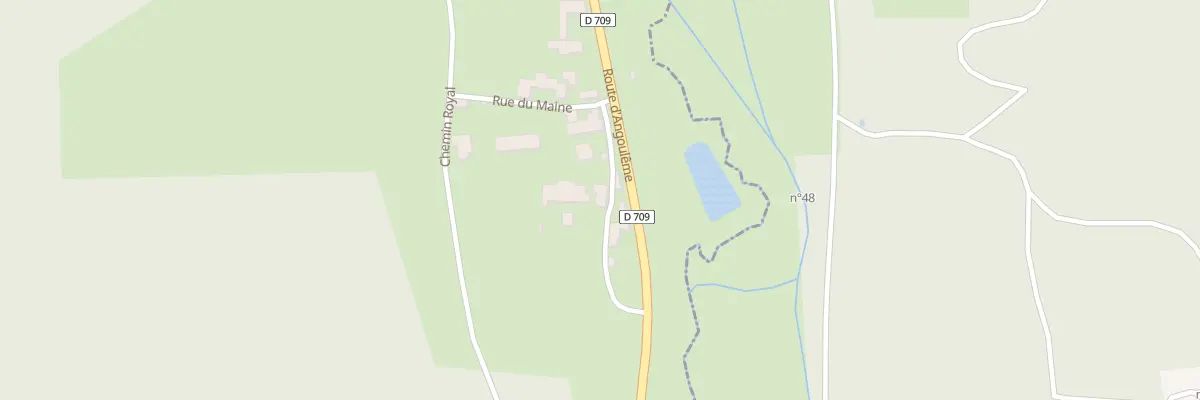 Plan du 123 Rue du Relais de Poste à Beauronne