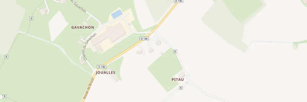 Plan du 1218 Rte de Bruch à Espiens
