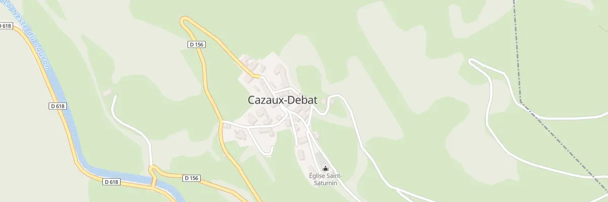 Plan du 5012 Le Village à Cazaux-Debat