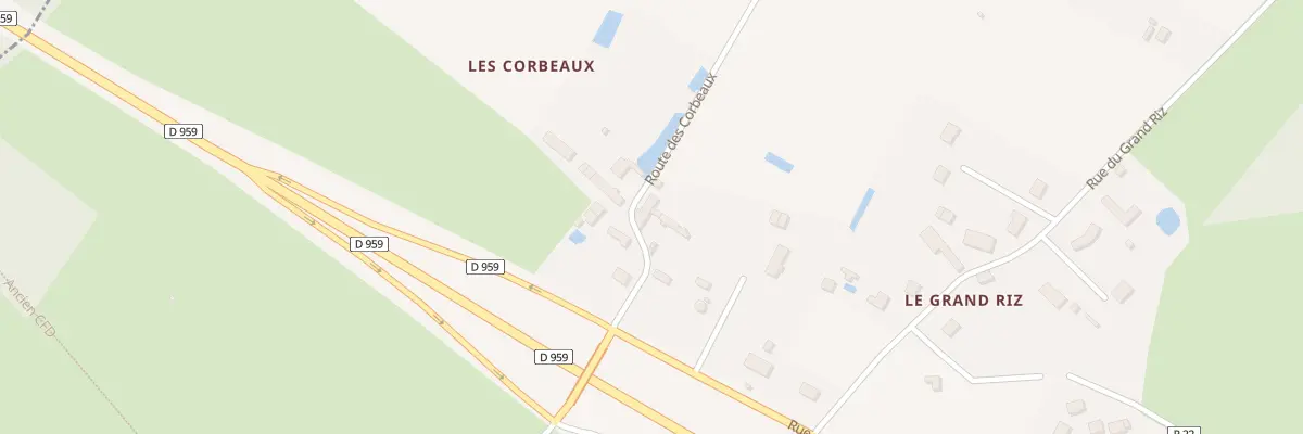 Plan du 80 Rte des Corbeaux à Souvigné