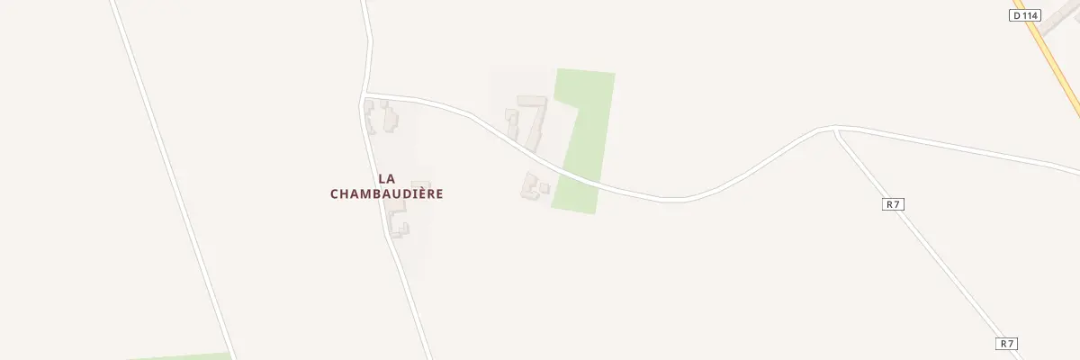 Plan du 1 La Chambaudière à La Tour-Saint-Gelin