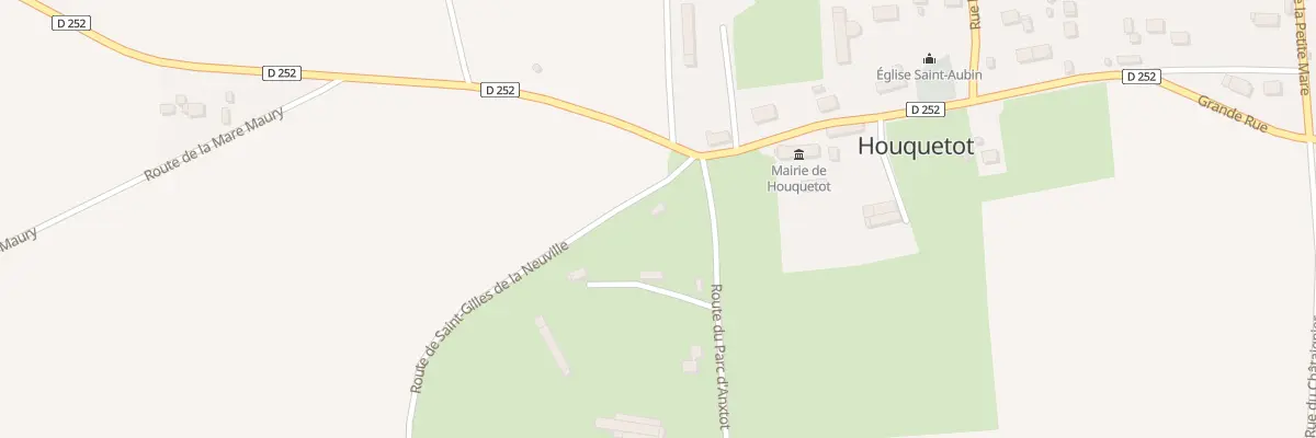 Plan du 7 Rte du Parc d’Anxtot à Houquetot