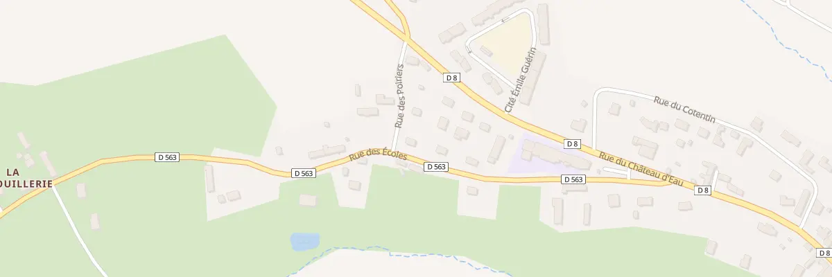 Plan du 8 Rue des Écoles à Sainte-Scolasse-sur-Sarthe