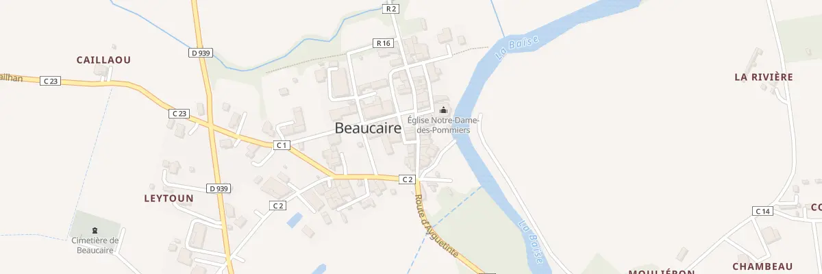 Plan du 28 Rue Bombecul à Beaucaire