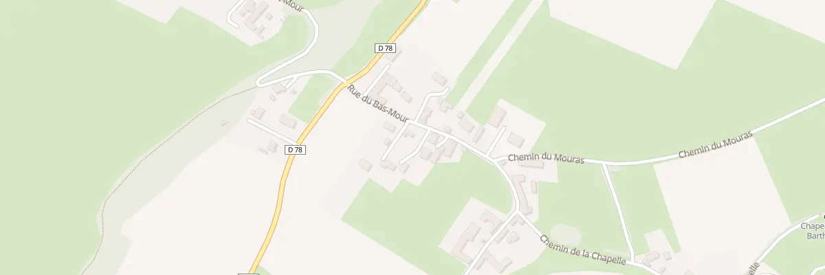 Plan du 5459 Bas Mour à La Barthe-de-Neste