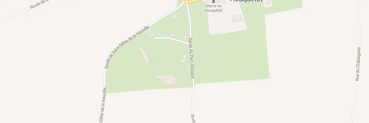 Plan du 8 Rte du Parc d’Anxtot à Houquetot