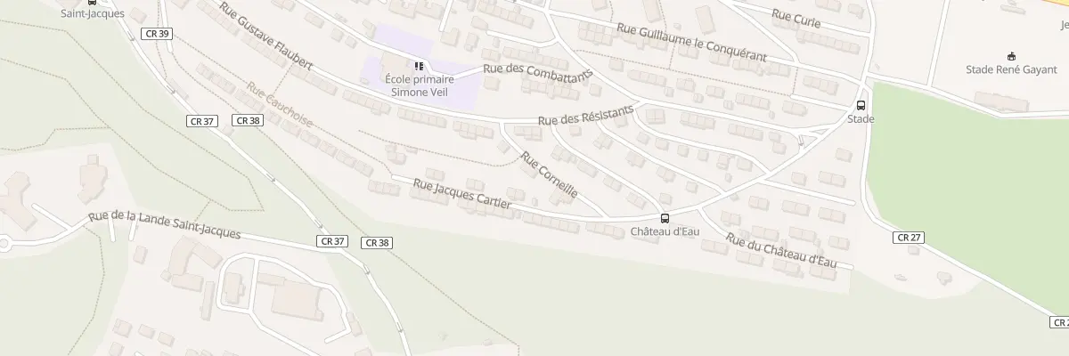 Plan du 6 Rue Corneille à Fécamp