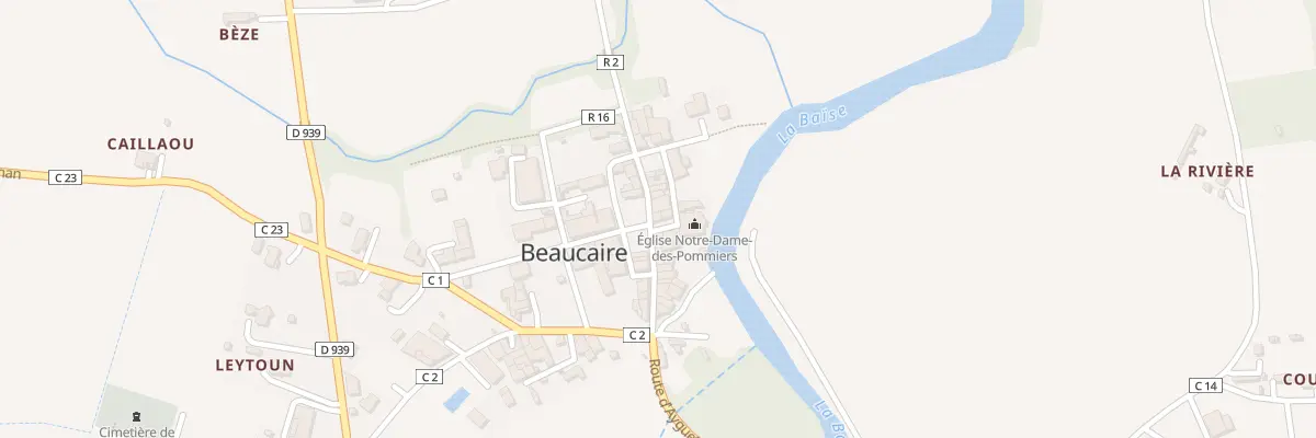 Plan du 10 Rue des Arcades à Beaucaire