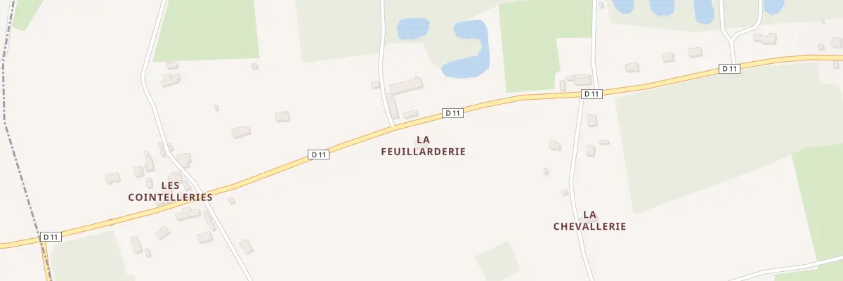 Plan du 5167 La Feuillarderie à Nogent-sur-Loir