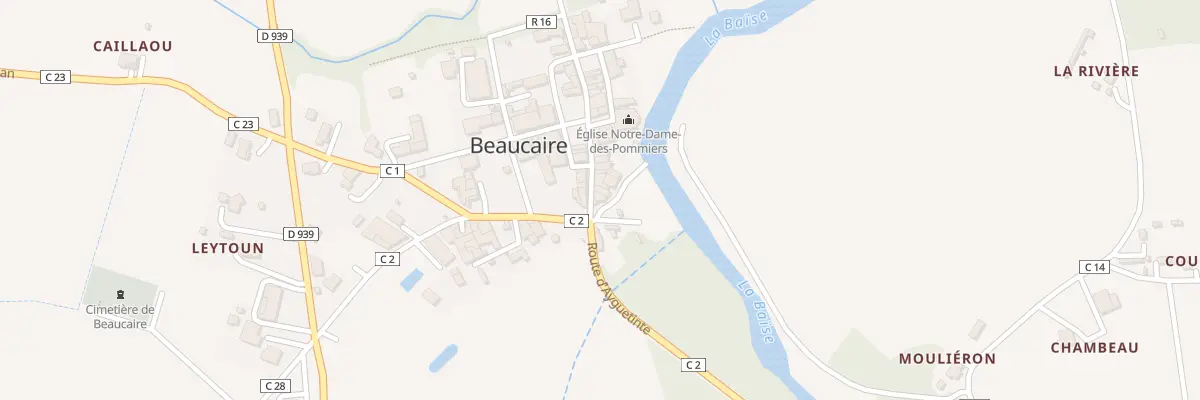 Plan du 17 Rue du Lavoir à Beaucaire